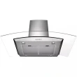 COIFA ILHA GOURMET CADENCE - VIDRO CURVO INOX 90CM 127V - (CFA502)